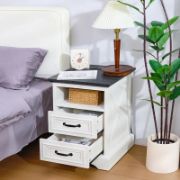 End Table with Drawer and Charging port