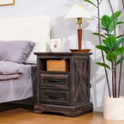 End Table with Drawer and Charging port