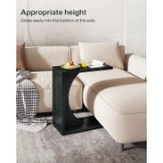 C-Shaped Side Table for Living Room