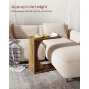 C-Shaped Side Table for Living Room