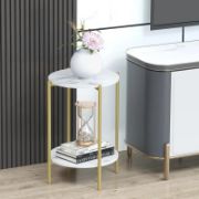 Marble Top Side Table