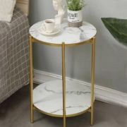 Marble Top Side Table