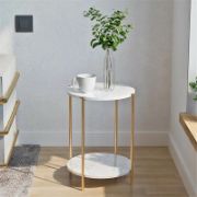 Marble Top Side Table