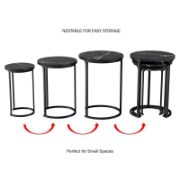 Set of 3 Round Side Tables