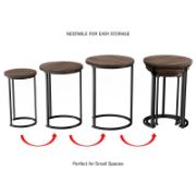 Set of 3 Round Side Tables