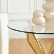 Glass Top Side Table