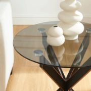 Glass Top Side Table