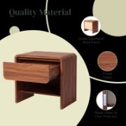 Minimalist  Side Table with Storage