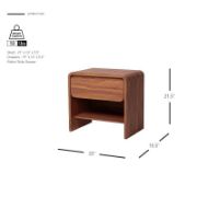 Minimalist  Side Table with Storage
