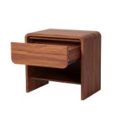 Minimalist  Side Table with Storage
