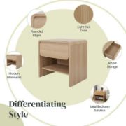 Minimalist  Side Table with Storage