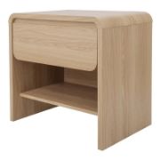 Minimalist  Side Table with Storage
