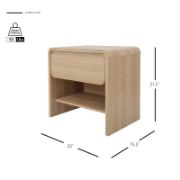 Minimalist  Side Table with Storage