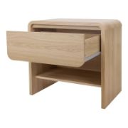 Minimalist  Side Table with Storage