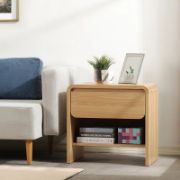 Minimalist  Side Table with Storage