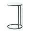 Glossy Marble Top Side Table