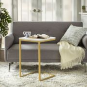 Modern design coffee table with industrial charm