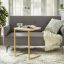 Modern design coffee table with industrial charm