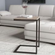 Modern design coffee table with industrial charm