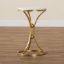 Sleek Marble Top Side Table with a minimalist style