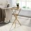 Glass Top End Table