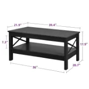 Charming Cozy Coffee Table with Storage