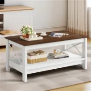 Charming Cozy Coffee Table with Storage