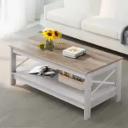 Charming Cozy Coffee Table with Storage