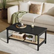Coffee Table with Storage Shelf