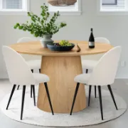 4 - Person Pedestal Dining Set