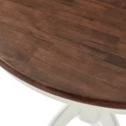 4 - Person Solid Wood Top Pedestal Dining Set