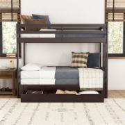 King Bunk Bed with Storage Drawer
