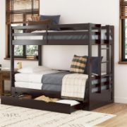King Bunk Bed with Storage Drawer