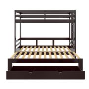 King Bunk Bed with Storage Drawer