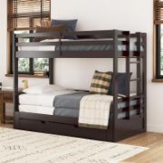 King Bunk Bed with Storage Drawer