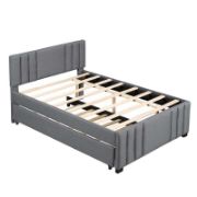 Multi Utility Upholstered Platform Bed