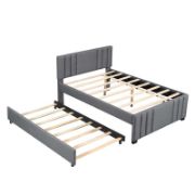 Multi Utility Upholstered Platform Bed