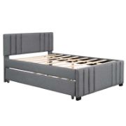 Multi Utility Upholstered Platform Bed