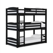 Space-Saving Triple Bunk Bed