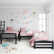 Space-Saving Triple Bunk Bed