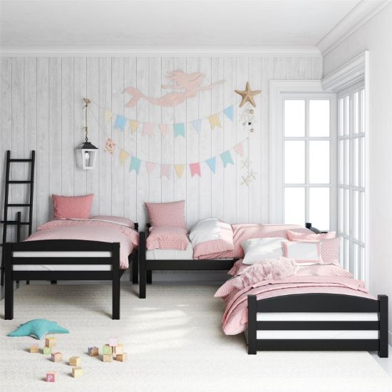 Space-Saving Triple Bunk Bed