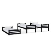 Space-Saving Triple Bunk Bed