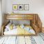 Standard Twin-over-Full Solid Wood Bunk Bed