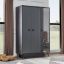 Modern Kids Wardrobe with Built-In Mirror