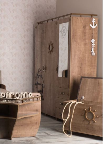 Kids Wardrobe with Nautical Theme