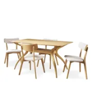 4- Person Trestle Dining Set