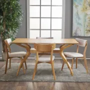 4- Person Trestle Dining Set