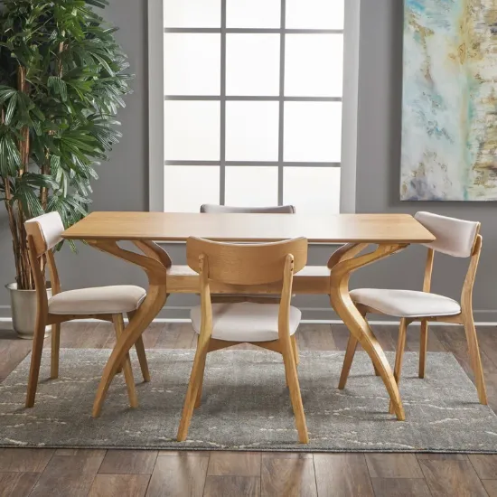 4- Person Trestle Dining Set