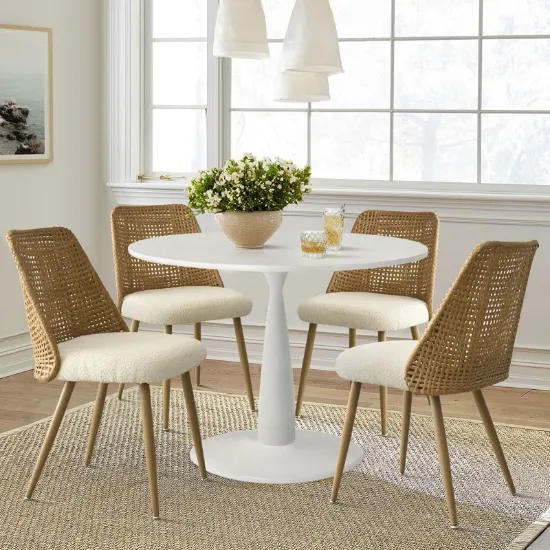 4 - Person Pedestal Dining Set