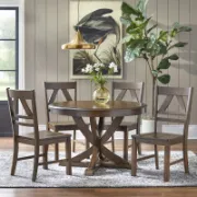 4 - Person Solid Wood Solid Wood Dining Set